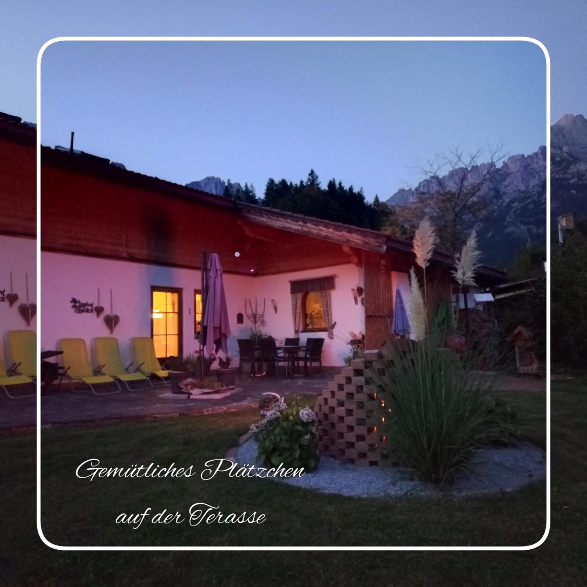 Chalet Gluecklich Sein... Ellmau Extérieur photo
