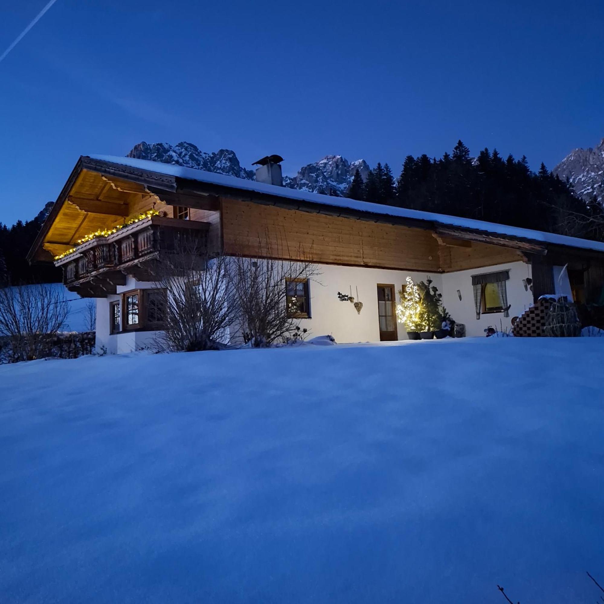 Chalet Gluecklich Sein... Ellmau Extérieur photo