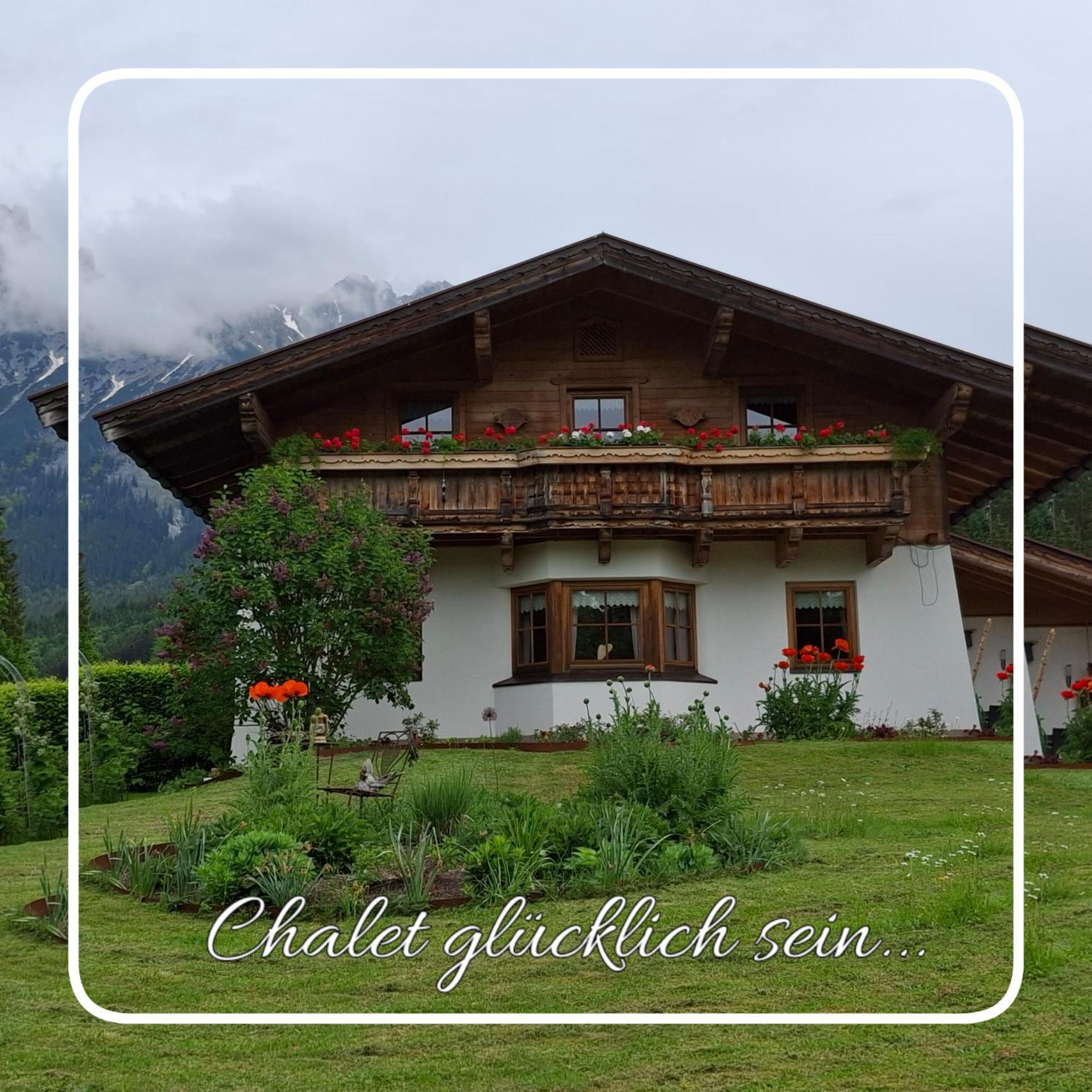 Chalet Gluecklich Sein... Ellmau Extérieur photo